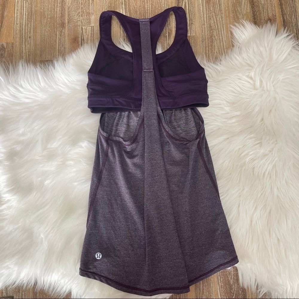 Lululemon 2-In-Run Tank Size 4 - Picture 4 of 9